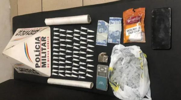 Homem de 32 anos é detido pela PM por tráfico de drogas em Ipatinga