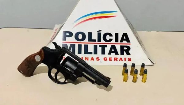 Homem é detido com arma em patrulha no bairro Canaã, Ipatinga