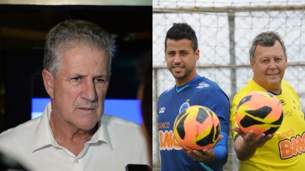 Ex-goleiros de Atltico e Cruzeiro (foto: Tulio Santos e Gladyston Rodrigues/EM/DA Press)