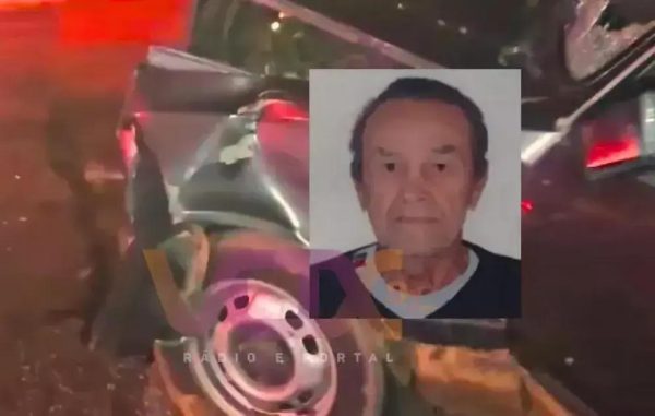 Idoso de 90 anos falece em colisão na BR-458 em Caratinga