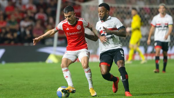 Lance de Internacional x So Paulo (foto: Ricardo Duarte / Internacional)