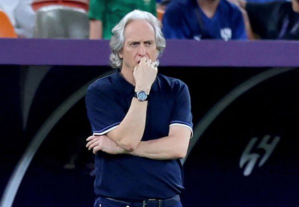 Jorge Jesus foi eliminado com o Al-Hilal da Champions League asitica (foto: AFP)