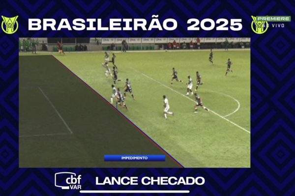 Pnalti do Juventude foi anulado por impedimento milimtrico (foto: Reproduo)