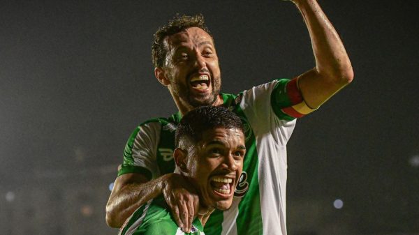 Jogadores do Juventude comemorando (foto: Nathan Bizotto/ECJ)