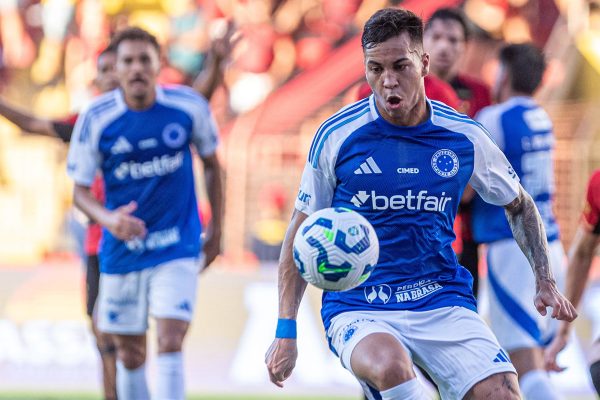 Kaio Jorge vem se destacando em 2025 (foto: Rafael Vieira/Cruzeiro)