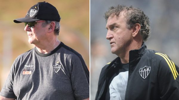Montagem com fotos de Levir Culpi e Cuca pelo Atltico (foto: Bruno Cantini/Atltico e Alexandre Guzanshe/EM/D.A Press)