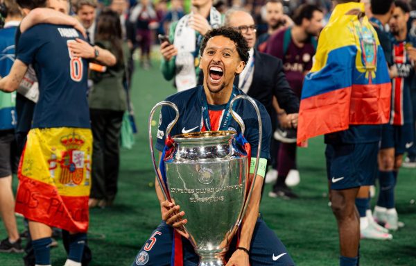 Marquinhos  um dos brasileiros na lista (foto: PSG/Divulgao)
