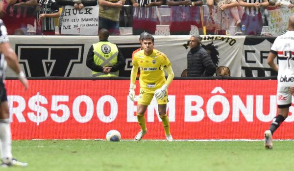 Matheus Mendes, goleiro do Atltico (foto: Ramon Lisboa/EM/D.A. Press)