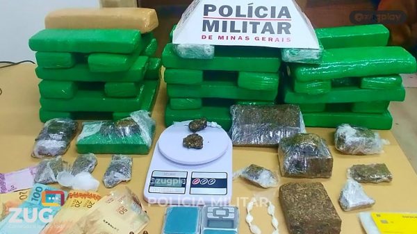 Polícia militar prende suspeitos em Ipatinga após encontrar 35 barras de maconha | Portal ZUG - Vale do Aço