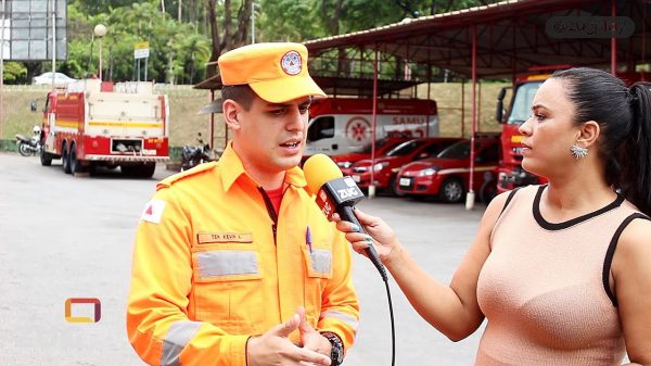 Corpo de bombeiros alerta sobre as altas temperaturas