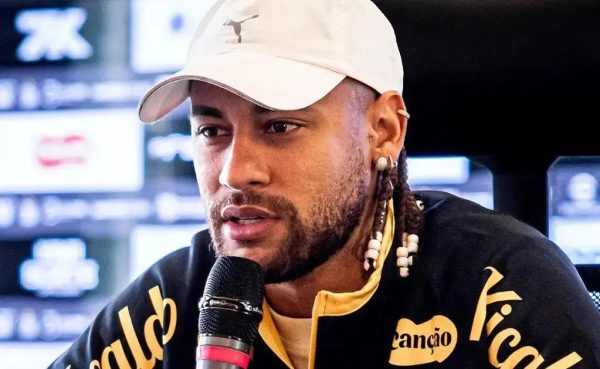 Neymar em coletiva