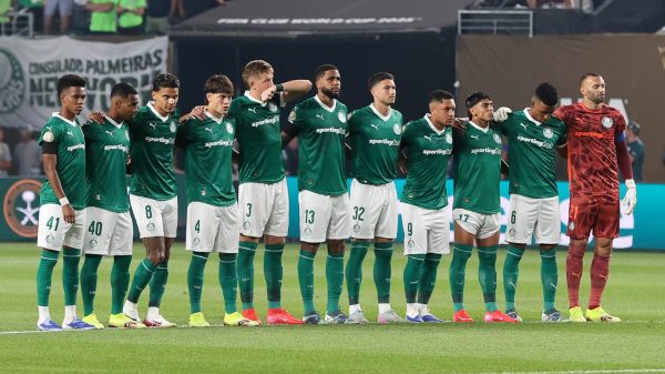 Time do Palmeiras no Mundial de Clubes (foto: Cesar Greco/Palmeiras)