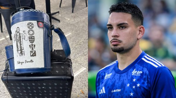 Fabrizio Peralta ser emprestado ao Cerro Porteo (foto: Gustavo Aleixo/Cruzeiro)