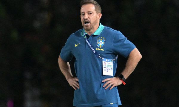 Ramon Menezes, tcnico do Brasil Sub-20 (foto: JUAN BARRETO / AFP)