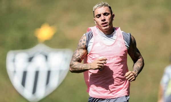 Titular na lateral-direita do Atltico, Saravia se recupera de leso (foto: Pedro Souza/Atltico)