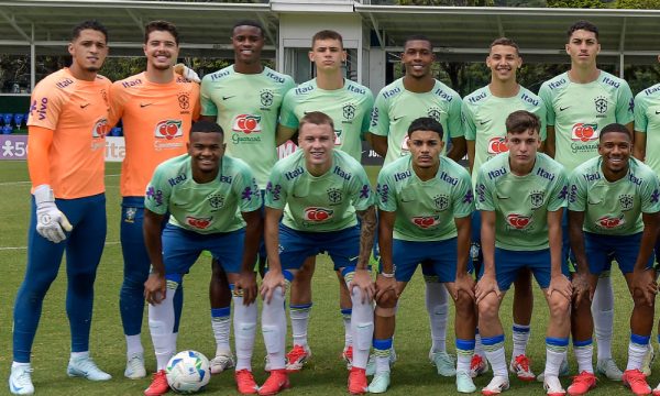 Jogadores da Seleo Sub-20 que disputar o Sul-Americano (foto: Staff Images/CBF)