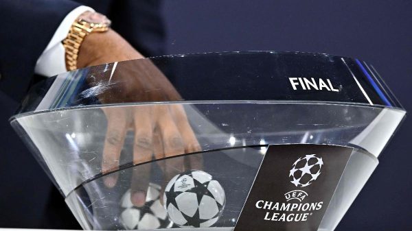 Sorteio da fase de grupos da Champions League ser nesta quinta-feira (29/8) (foto: FABRICE COFFRINI/AFP)