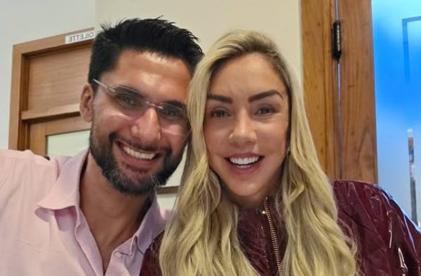 Thaisa e o marido Rafael Mineiro (foto: Reproduo/Instagram)