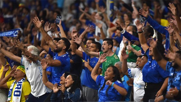 Torcida do Cruzeiro no Mineiro (foto: Ramon Lisboa/EM D.A Press)