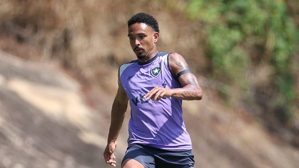 Vitinho, jogador do Botafogo (foto: Vtor Silva/Botafogo)