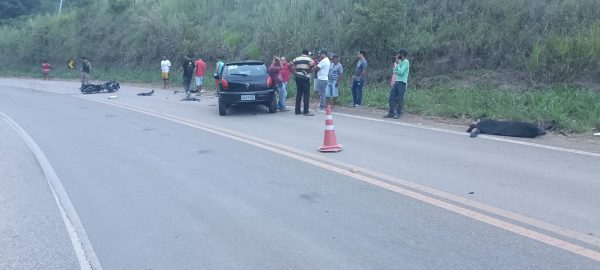 Motociclista morre em acidente na MG-425, em Vargem Alegre