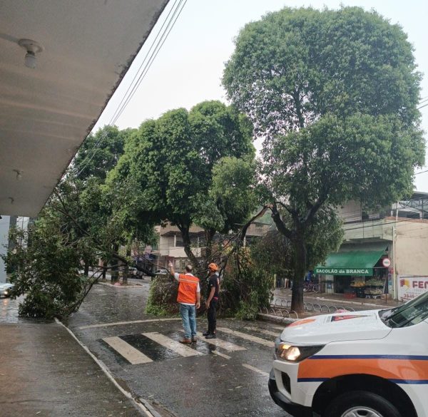 Chuva forte causa transtornos em Coronel Fabriciano e Timóteo