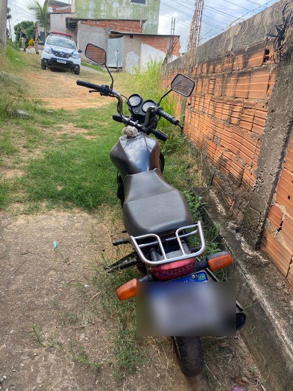Moto furtada, há pouco mais de um ano, em Ipatinga, é recuperada em Governador Valadares