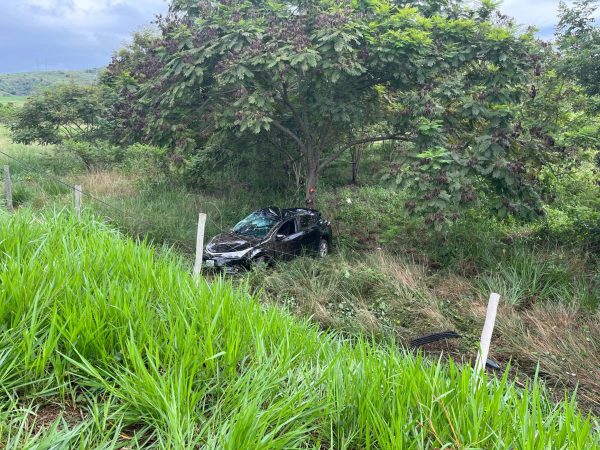 Rapaz bate carro em árvore e morre na BR-259: 'Uso de cinto evitaria essa potencial fatalidade', diz policial